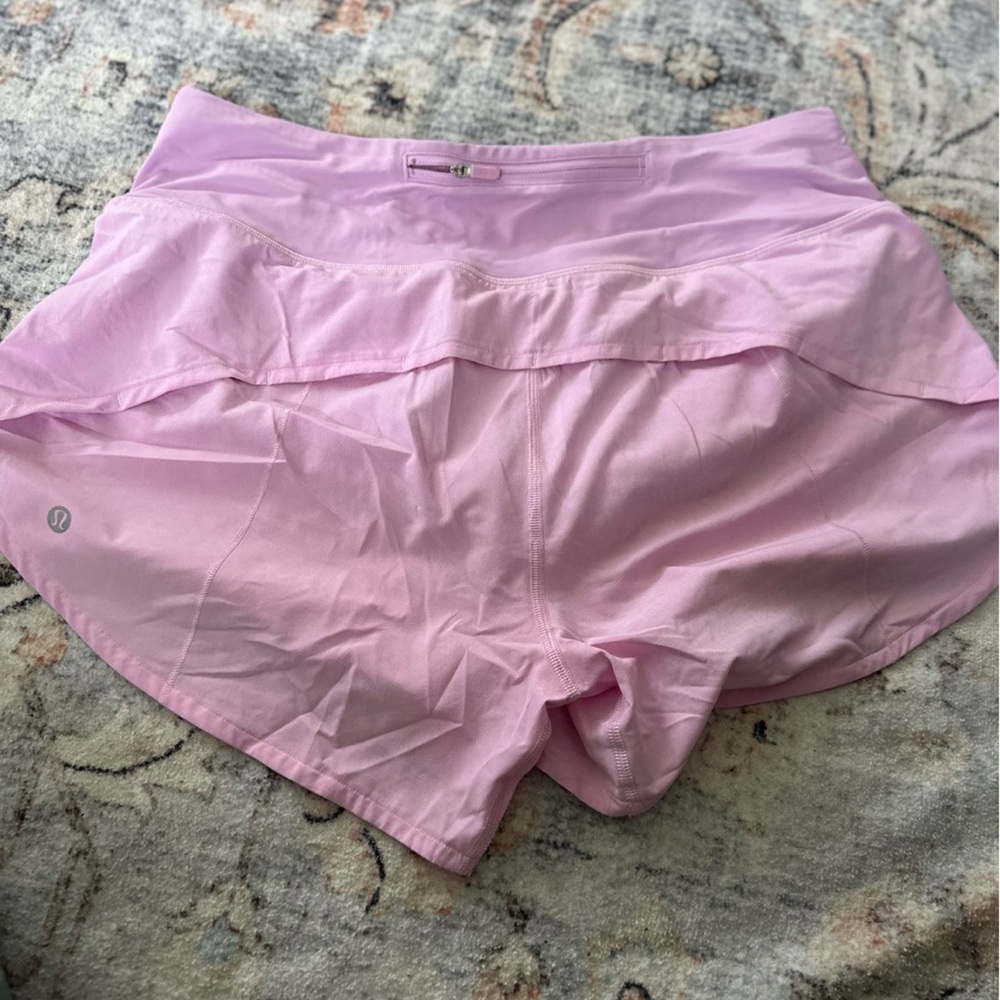 lululemon athletica Light Pink Athletic Shorts